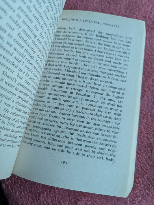 A Personal History by Imran Khan