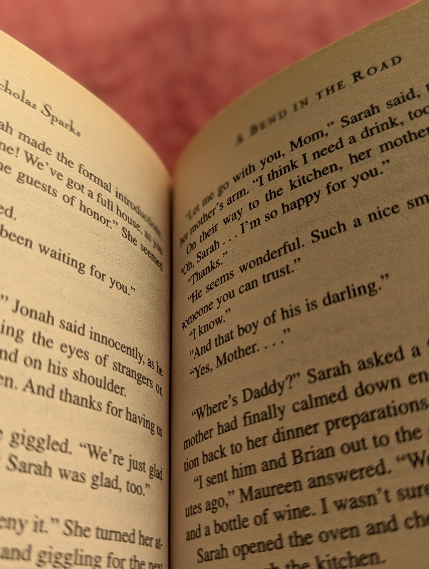 A Bend in the Road by Nicholas Sparks